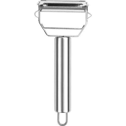 Stainless Steel Vegetable Peeler Double-Sided Fruit Peeler Julienne Peeler Fruit Peeler Potato Peeling Knife Vegetables Tool