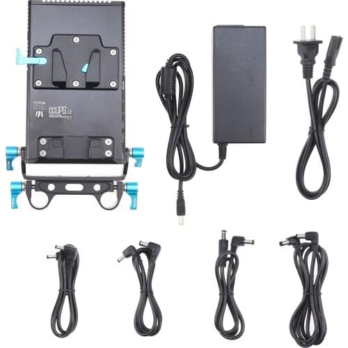 FOTGA DP500III DSLR V-Mount BP Battery Power Supply Plate for 7D 5DII 5DIII BMCC
