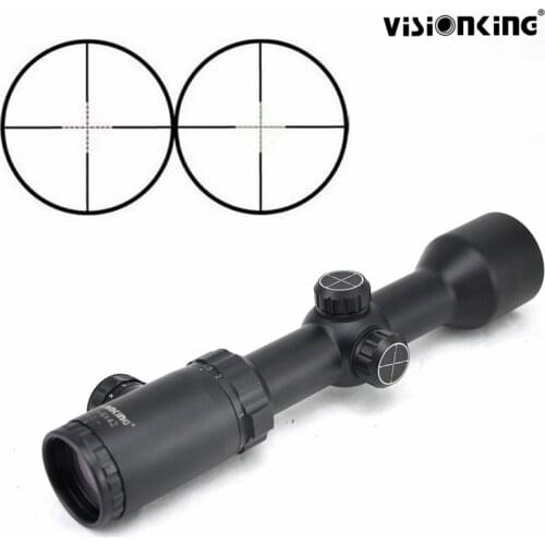 Visionking 1.5-6x42 Aim Optical Sight 30mm Tube Illuminated Sniper Riflescope M16 ar15 Mira Target Hunting Scope .223 .308