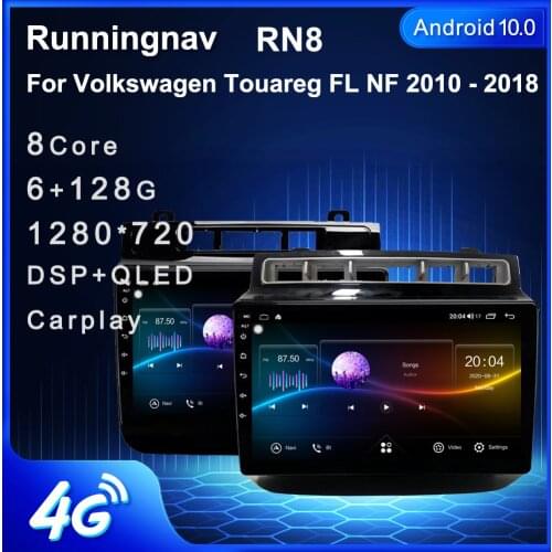 Runningnav For Volkswagen Touareg FL NF 2010 - 2018 Android Car Radio Multimedia Video Player Navigation GPS