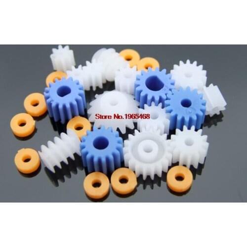 Gear Pack Spindle gear bag boutique 2MM 2.3MM 3MM 3.17MM 4MM D worm shaft loose tooth free bushings