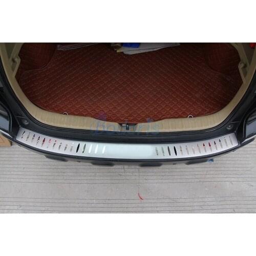 Rear Trunk Bumper Tail Gate Guard Plate Door Sill Car Styling For Honda CRV CR-V 2007 2008 2009 2010 2011 Accessories
