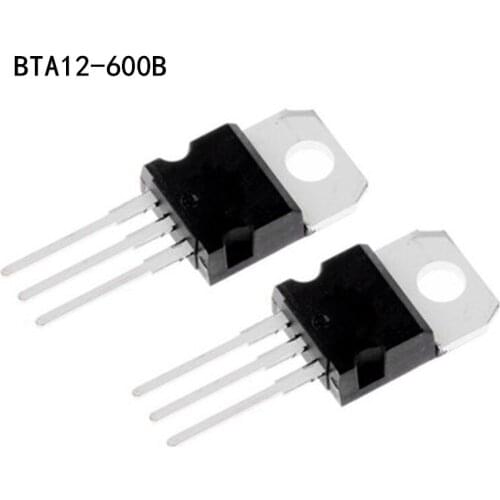 10pcs BTA12-600B BTA12-600 TO-220 600V 12A NEW