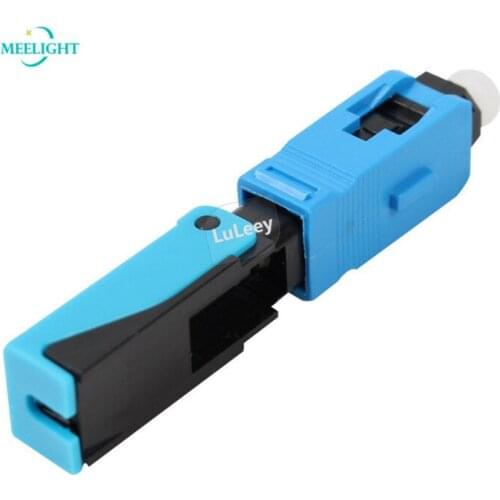 100pcs Accelerated Connector for Optical Fiber FTTH Optical Cable SC UPC Fiber Cold Connector Fiber Fast Connector Pre-Buried