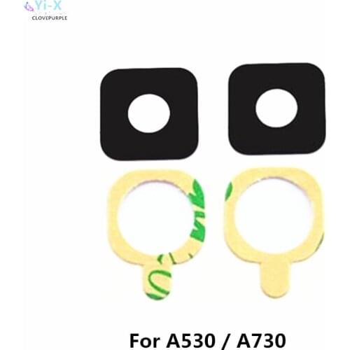 2pcs/lot Back Camera Glass Lens For A8 2018 A530/A8 Plus 2018 A730 Rear Camera Glass Lens