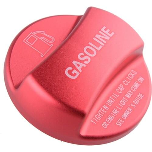 Car Red Aluminum Alloy Gasoline Gas Fuel Tank Cap Cover Trim Fit For BMW F10 F15 F16 F25 F26 F30 F34 F35 F48 G30