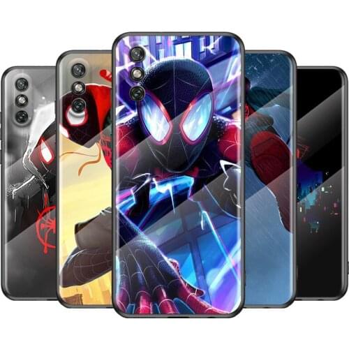 Tempered Glass Cover Marvel Venom Super Hero For Huawei Y6 Y7 Y9 Y5P Y6P Y8S Y8P Y9A P Smart Z 2019 2020 2021 Phone Case