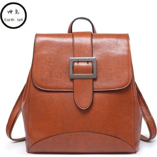 Женские рюкзаки-ранцы Earth tell China At AliExpress