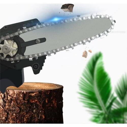 21V electric Chain Saw Mini Rechargeable Portable Light Electric Chain SawPruning Shears Woodworking Multifunction Garden Tools