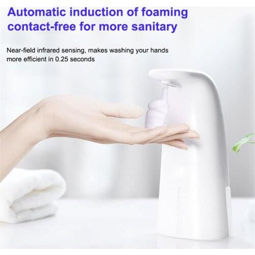 Infrared Foam Dispenser Household Automatic Foam Sensing Soap Dispenser Bathroom Hotel Sannitizer Replacement Bottle Demacke
