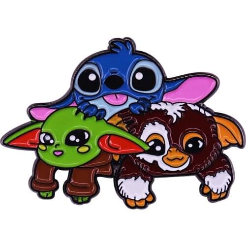 Creative Pop-Enamel Pin Lapel Badges Brooch Funny Fashion Jewelry