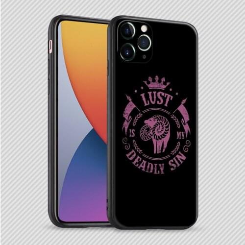 Gowther Goats Sin of Lust Nanatsu no Taizai For iPhone se 6 6s 7 8 plus x xr xs 11 pro max soft silicone phone case cover shell