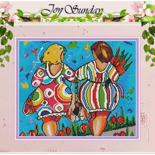 Fat buttocks patterns Counted Cross Stitch Handmade Cross Stitch 11CT 14CT printed Cross Stitch Kits Embroidery for Needlework