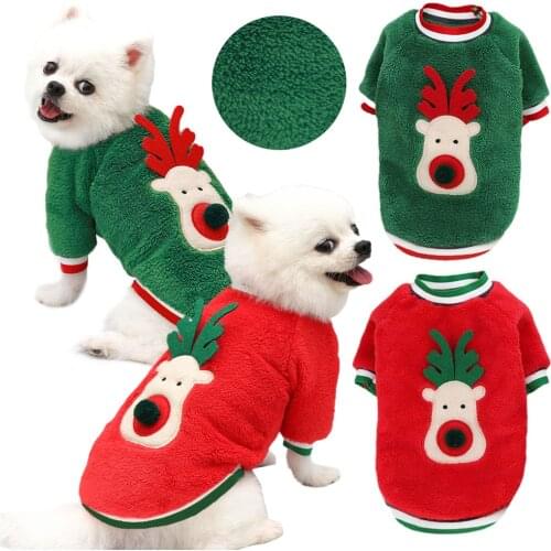 Pet Dog Clothes for Cat Down Christmas Teddy Bichon Bulldog Winter Pet Clothing Dogs Supplies