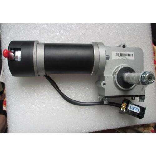 24V 500W 4600 RPM gear ratio 27:1 Wheelchair Motor worm gear motor one pair left and right side