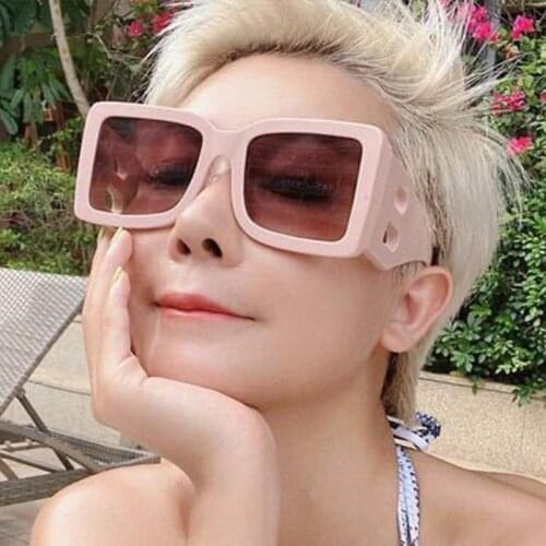 Big Frame Square Sunglasses Ladies Oversized Black Style Shadow Ladies Big Frame Fashion Sunglasses Female Trend Glasses