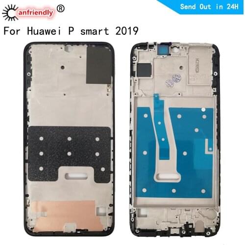 Middle Frame For Huawei P smart 2019 POT-LX1 LX1AF LX2J LX1RUA LX3 LX1A Middle Frame Housing Cover replacement middle frame