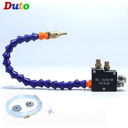Mist Coolant Lubrication Spray System CNC Lathe Milling Drill Engraving Machine Tool for 8mm Pipe Cooling Professional