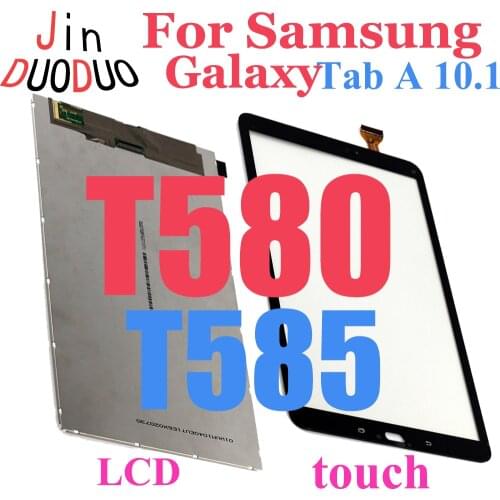 For Samsung Galaxy Tab A 10.1 SM-T580 SM-T585 LCD Display Touch Screen Tablet Replacement Repair Part
