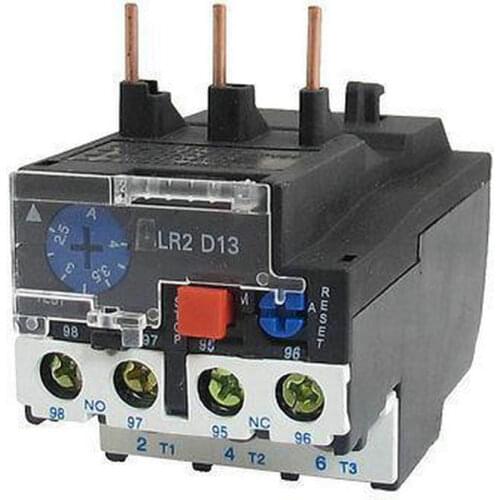 AC 660V 2.5A 4A 2.5-4A 3 Pole NO NC LR2 D13 JR28-25 Motor Protecting Thermal Overload Relay