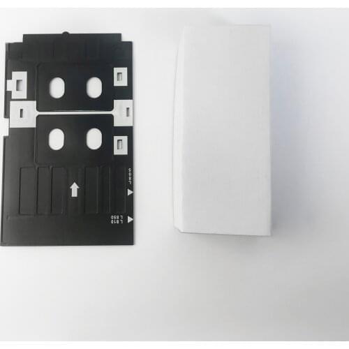 100pcs High Quality White Plastic Printable Inkjet Card For Epson Canon Printer