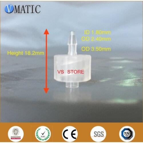 Free Shipping Pack Of 10 X 3/32 Inch Barb Male Luer Lock Tapered Fitting (Polyprop) Luer Lock Tapered Connector