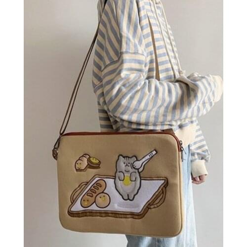 Ipad pouch women cute pro11 air4 10.9 10.8 10.5 air3 10.2 air1/2 9.7 surface go tablet sleeve case bag 13 inch laptop bag