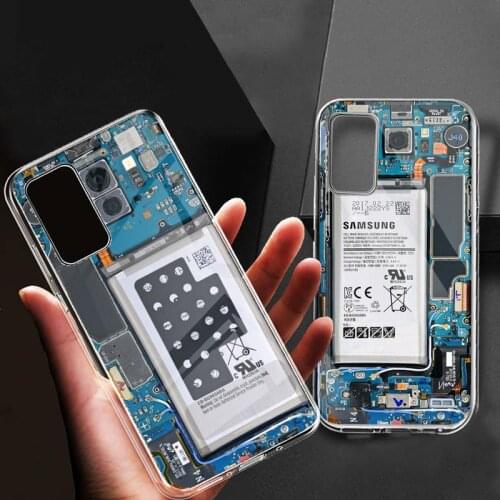 See inside The back of the Phone Case for Samsung Galaxy S20 Plus Ultra S10E A51 71 A21s S8 S9 S10 Plus S10 S20lite Cover