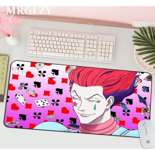 Hunter X Hunter Anime Ergonomic Mouse Pad Multi-size Wrist Rests Keyboard Mouse for Computer Ped Table Mats Laptop Pc Gamer