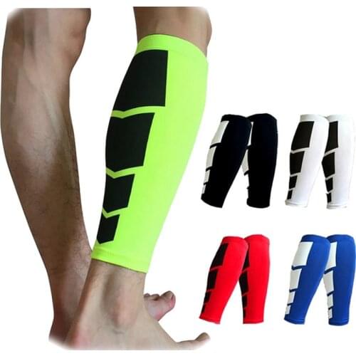 1PCS Winter Spring UV Protection Shin Guards Soccer Football Protective Leg Calf Compression Sleeves Cycling Running Leg Sleeve