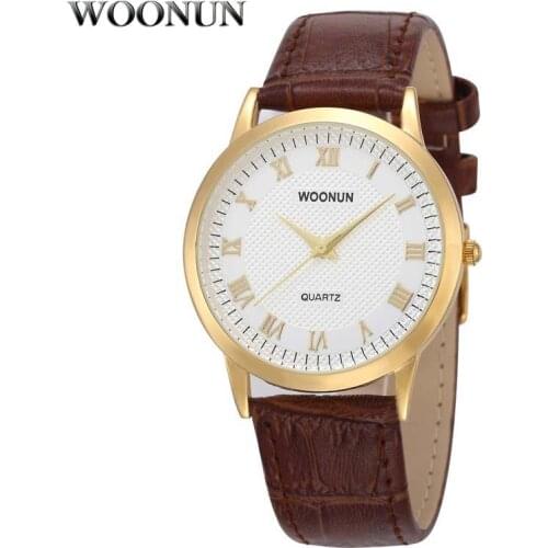 Luxury Brand Watches Men Fashion Simple Watches Men Genuine Leather Quartz Wristwatches Roma Watches Men relogio masculino