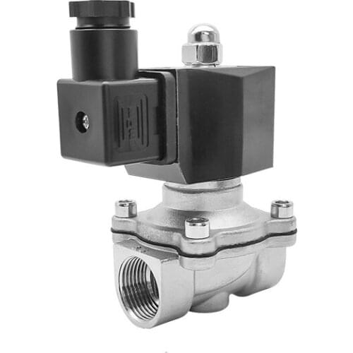3/4" Stainless Steel 220v Water Solenoid Valve Normally Closed DN20 Waterproof Solenoid Valve