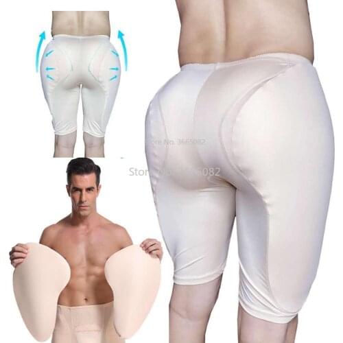 Sexy Crossdresser Panties Silicone Fake Ass Hip Up Pads Butt Lifter Enhancer Transgender Padded Sponge Pads Push Up Panties