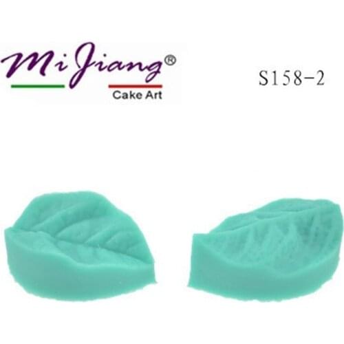 Silicone Leaf Cake Mold Rose Flower Petals Sugar Chocolate Fondant Baking Tools Cake Decorating Tools Kitchen Accessories S158