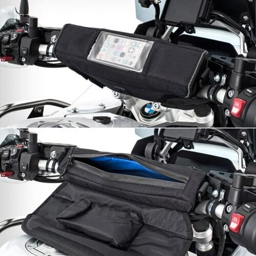 Modern waterproof motorcycle handlebar travel bag for BMW F750GS F850GS R1200GS ADV F700GS 800GS R1250GS S1000XR storage bag