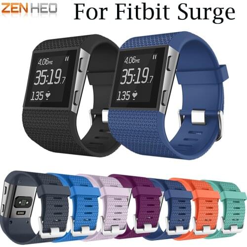 Smart Accessories For Fitbit Surge strap Band Replacement Sport Silicone bracelet Watch Band For Fitbit Surge Watch Strap Bands