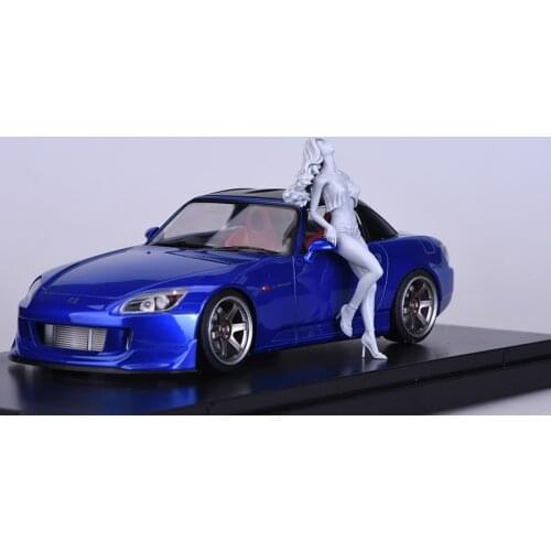 1:24 Resin Figure Model Kit Unassambled Unpainted //G307 (NO CAR)