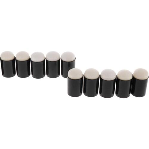 10Pieces/Set Creative Finger Sponge Daubers Foam Brushes for Applying Ink Craft Art Tool
