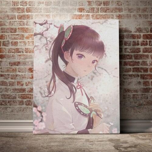 Kanao Tsuyuri Kimetsu no Yaiba anime Canvas poster Painting wall Art decor Living room Bedroom Study Home Decoration Prints