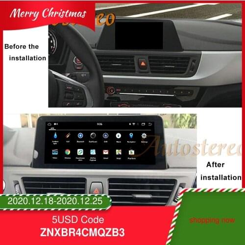 For BMW 1 Series F20/F21 2012-2016 Android 10.0 8G Car GPS Navigation Auto Stereo Headunit Radio Tape Recorder Multimedia Player