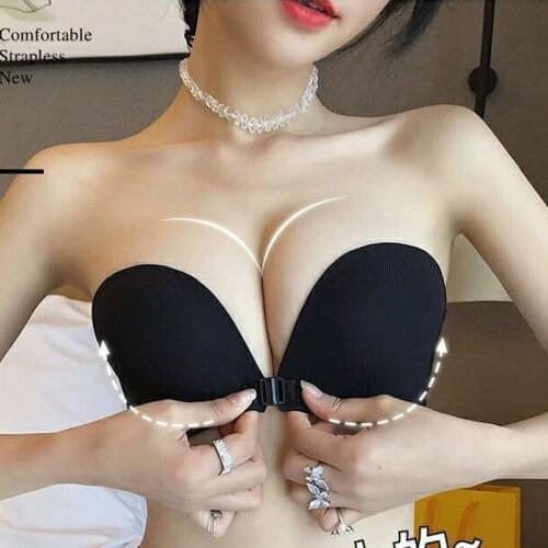 Bras for Women Wireless Front Closure Sexy Adjusted Lingerie Comfort Push Up Bra Student Bralette Brasieres Para Mujer Top