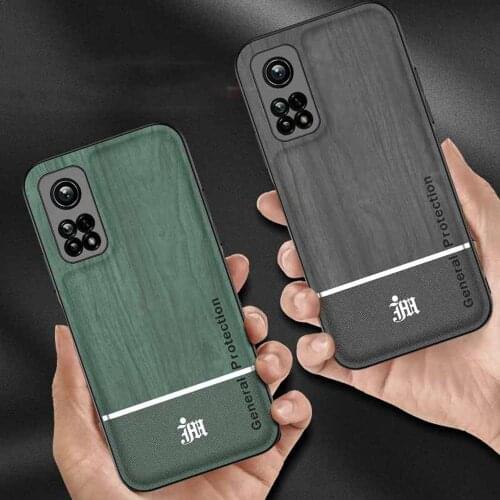 Back Case For Xiaomi Mi 9T 10T Pro Lite Cover Wood Pattern Coque For Xiaomi 10 Ultra Mi Note 10 Pro Case Protection Phone Shell