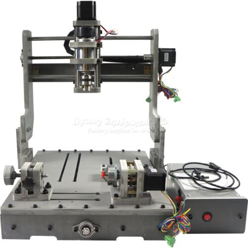 CNC 3040 4axis wood CNC machinery DIY lathe USB port (Parallel optional)
