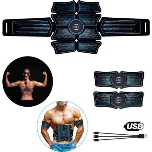 Electric Press Simulator Massager Abdominal Muscle Trainer Sports Gym Home Exercise Fitness Equipment Training Apparatus Workout