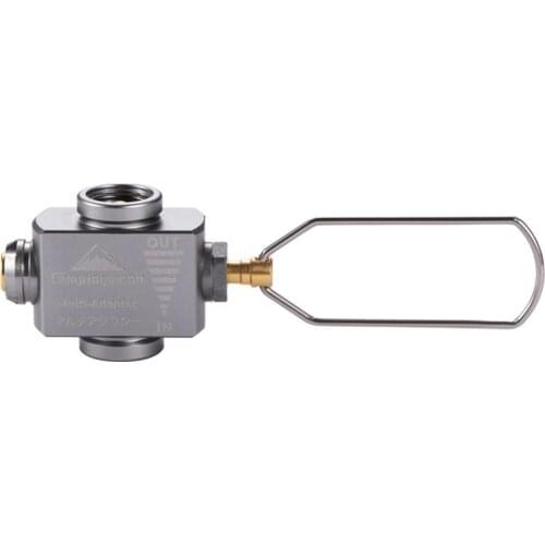 Gas Saver Valve Canister Shifter/Refill Adapter/Air Vent Function For Camping Gas Convertor Shifter Refill