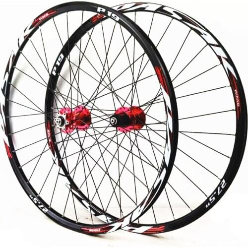 Mtb Wheels 26 29 27.5er 32 Holes Disc Brake 6 Bolts Mountain Bike front 2 rear 4 Bearings Hub Wheel Wheelset Rim