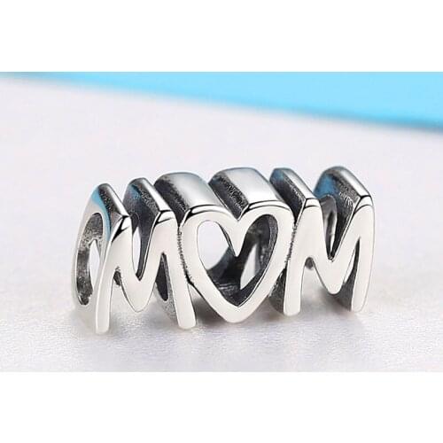 Authentic 925 Sterling Silver Beads New Mothers Love And Creative Beads Fit Original Pandora Bracelet For Women Diy Jewelry