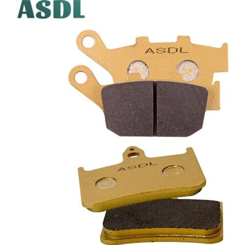 Motorcycle Front and Rear Brake Pads For Honda CB 250 NSR 250 R7L R7N R9N R2J R5K R5K-2 NT 400 650 #c