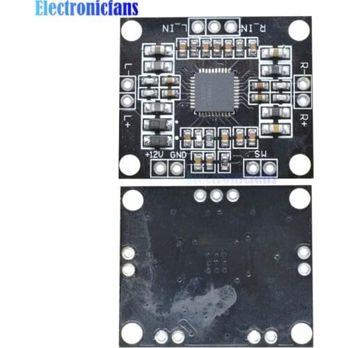 10Pcs/Lot 2X15W Power Amplifier Board PAM8610 Digital Dual Channel Stereo Class Amplifier Board Module For Arduino DC 7V-15V