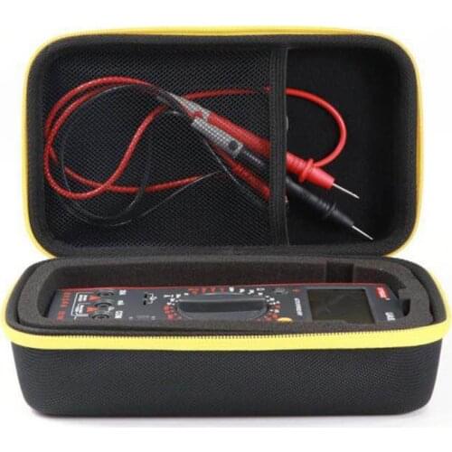 Portable Mesh Pocket Shockproof Multimeter Storage Bag Waterproof Storage Cover Box Case for F117C F17B F115C Test Leads Box